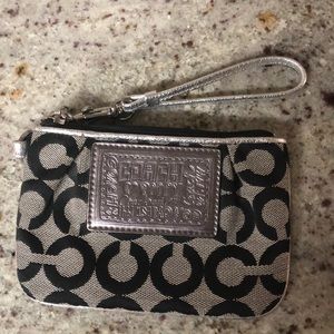 Small Coach Wristlet